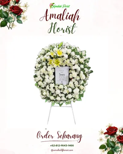 Krans Bunga Duka Cita cigondang